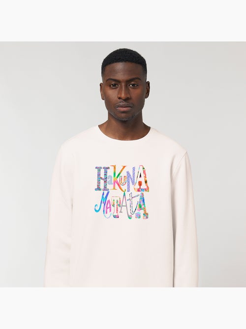 Sweat Homme - HAKUNA MATATA COLOR - Kiabi Sweat Homme - HAKUNA MATATA COLOR - Kiabi