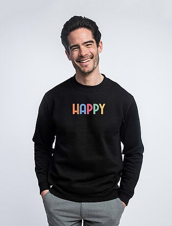 Sweat Homme - HAPPY COLORÉ