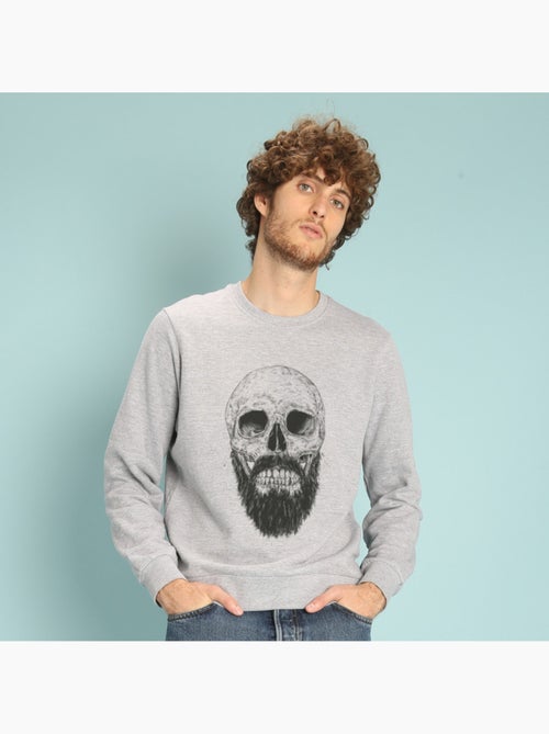 Sweat Homme - HIPSTER BARBE - Kiabi