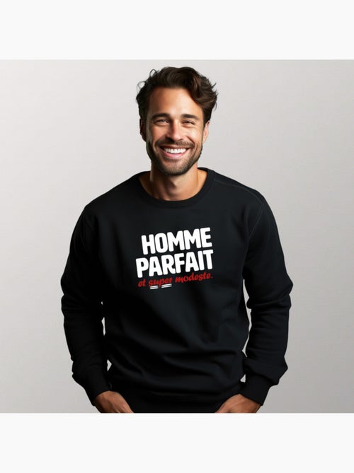Sweat Homme - HOMME PARFAIT ET SUPER MODESTE - Kiabi Sweat Homme - HOMME PARFAIT ET SUPER MODESTE - Kiabi