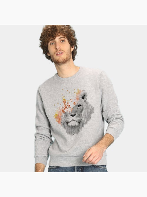 Sweat Homme - IF I ROAR - Kiabi Sweat Homme - IF I ROAR - Kiabi