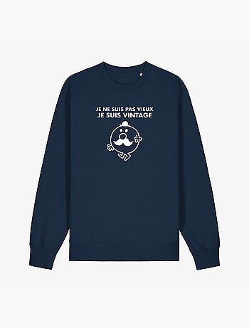 Sweat Homme - JE NE SUIS PAS VIEUX JE SUIS VINTAGE