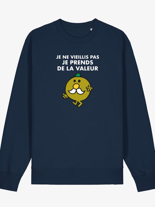 Sweat Homme - JE NE VIEILLIS PAS JE PRENDS DE LA VALEUR - Kiabi
