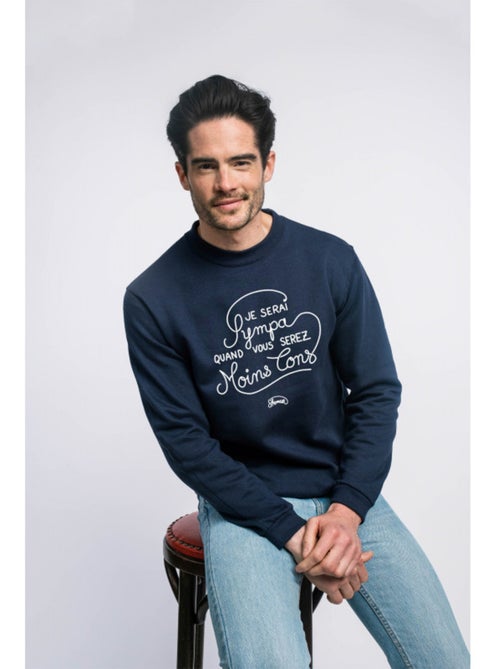 Sweat Homme - JE SERAI SYMPA QUAND VOUS SEREZ MOINS CON - Kiabi Sweat Homme - JE SERAI SYMPA QUAND VOUS SEREZ MOINS CON - Kiabi