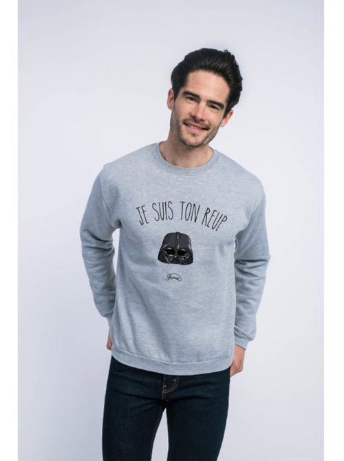 Sweat Homme - JE SUIS TON REUP - Kiabi Sweat Homme - JE SUIS TON REUP - Kiabi