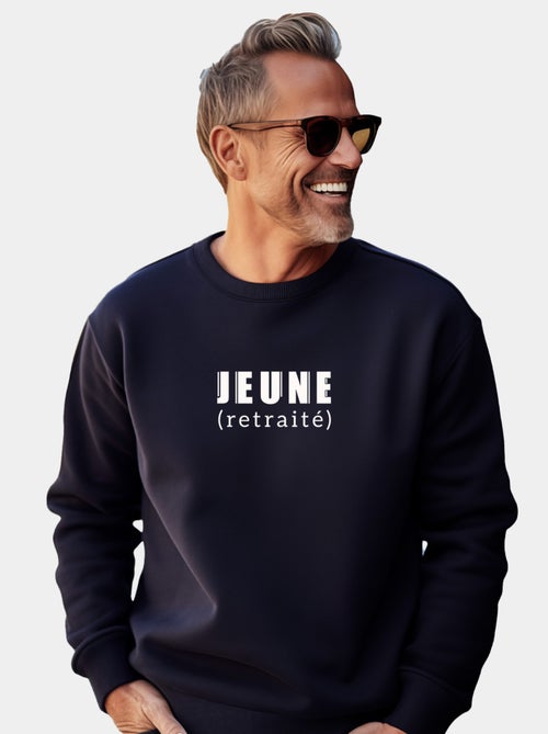 Sweat Homme - JEUNE RETRAITE - Kiabi Sweat Homme - JEUNE RETRAITE - Kiabi