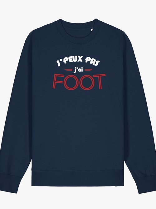 Sweat Homme - J'PEUX PAS J'AI FOOT - Kiabi Sweat Homme - J'PEUX PAS J'AI FOOT - Kiabi