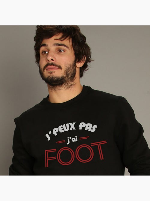 Sweat Homme - J'PEUX PAS J'AI FOOT - Kiabi