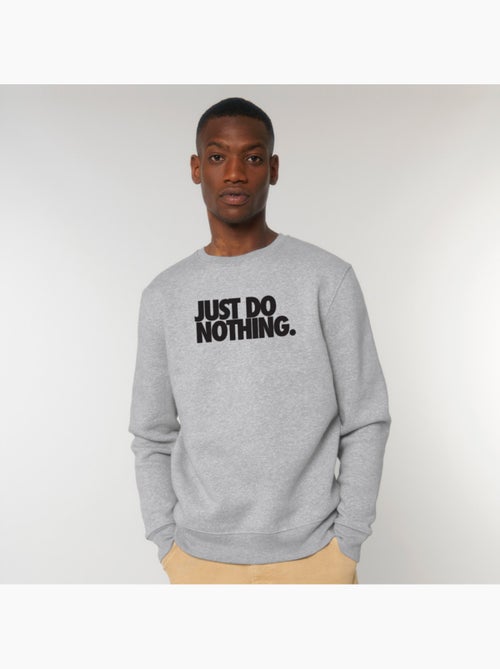 Sweat Homme - JUST DO NOTHING - Kiabi Sweat Homme - JUST DO NOTHING - Kiabi