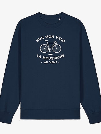 Sweat Homme - LA MOUSTACHE AU VENT