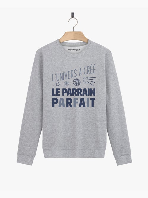 Sweat Homme - LE PARRAIN PARFAIT - Kiabi Sweat Homme - LE PARRAIN PARFAIT - Kiabi