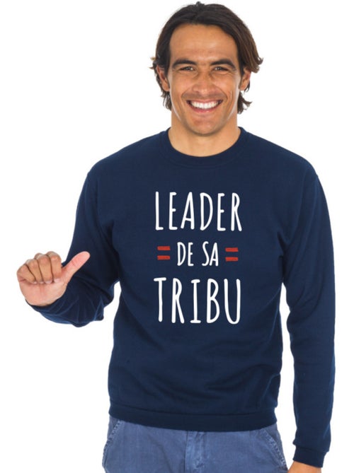 Sweat Homme - LEADER DE SA TRIBU - Kiabi Sweat Homme - LEADER DE SA TRIBU - Kiabi