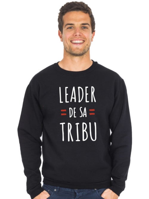Sweat Homme - LEADER DE SA TRIBU - Kiabi Sweat Homme - LEADER DE SA TRIBU - Kiabi