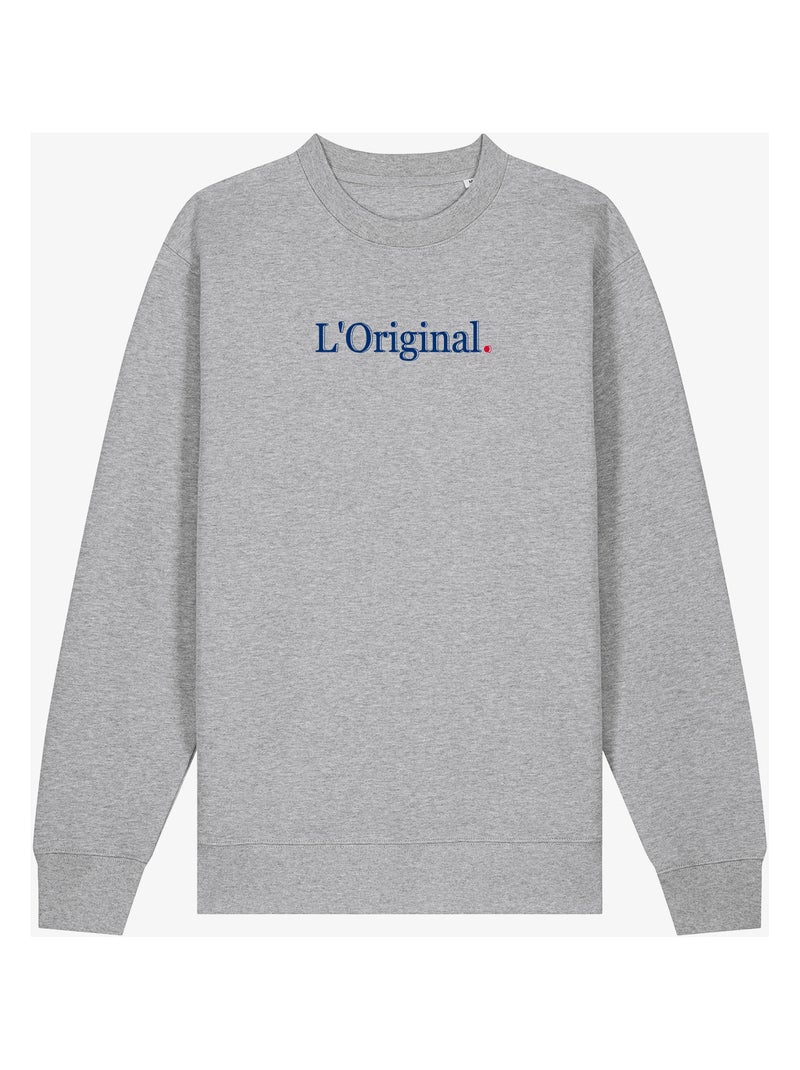 Sweat Homme - L'ORIGINAL Gris chiné - Kiabi