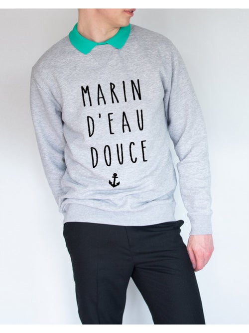 Sweat Homme - MARIN D'EAU DOUCE - Kiabi Sweat Homme - MARIN D'EAU DOUCE - Kiabi