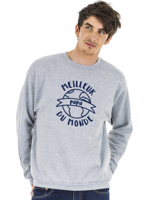 Sweat Homme - MEILLEUR PAPA DU MONDE - Kiabi Sweat Homme - MEILLEUR PAPA DU MONDE - Kiabi