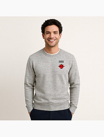 Sweat Homme - MONSIEUR COSTAUD COEUR