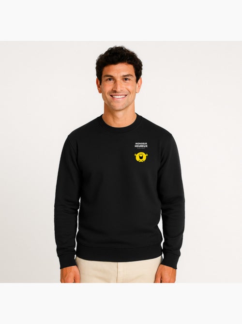 Sweat Homme - MONSIEUR HEUREUX CŒUR - Kiabi Sweat Homme - MONSIEUR HEUREUX CŒUR - Kiabi