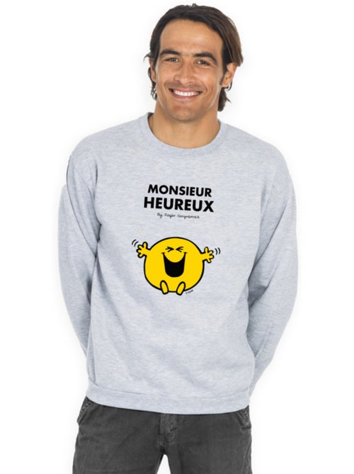 Sweat Homme - MONSIEUR HEUREUX - Kiabi