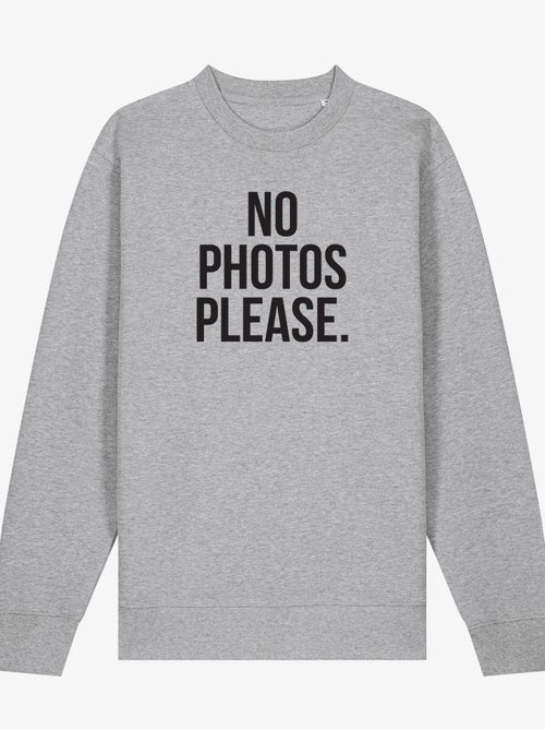 Sweat Homme - NO PHOTOS PLEASE - Kiabi