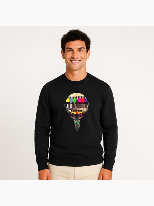 Sweat Homme - NO SIGNAL - Kiabi
