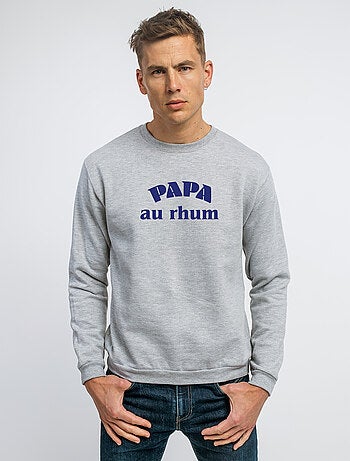 Sweat Homme - PAPA AU RHUM WAF