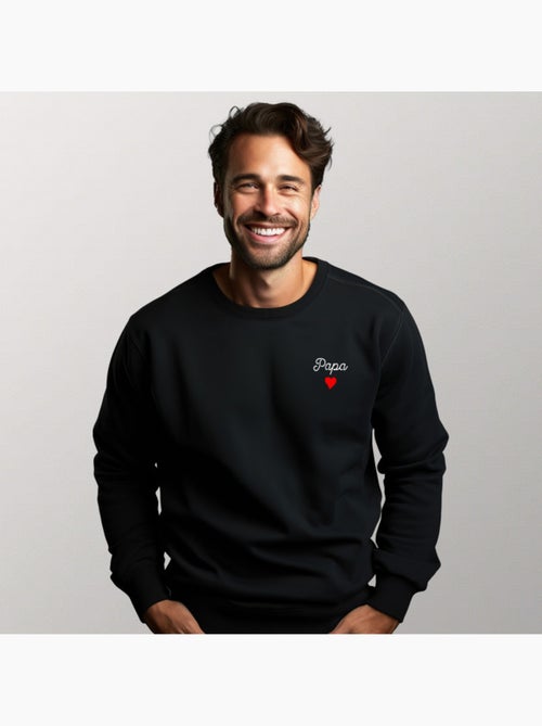 Sweat Homme - PAPA CŒUR - Kiabi Sweat Homme - PAPA CŒUR - Kiabi