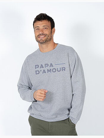 Sweat Homme - PAPA D AMOUR LIGNE