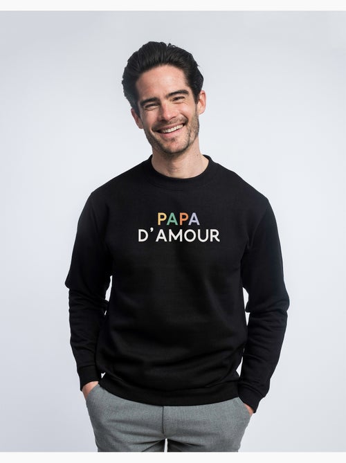 Sweat Homme - PAPA D'AMOUR COLORÉ - Kiabi Sweat Homme - PAPA D'AMOUR COLORÉ - Kiabi