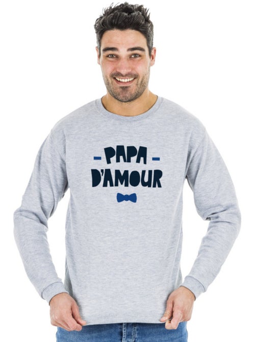 Sweat Homme - PAPA D'AMOUR - Kiabi Sweat Homme - PAPA D'AMOUR - Kiabi