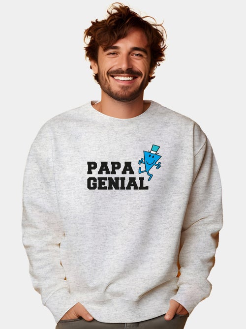 Sweat Homme - PAPA GENIAL - Kiabi