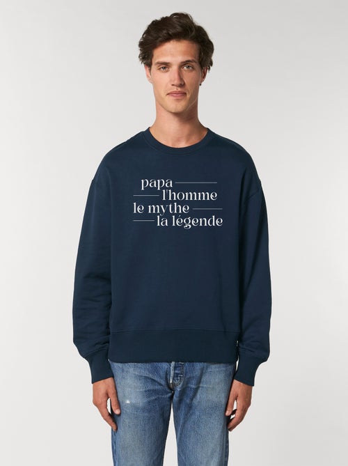 Sweat Homme - PAPA MYTHE LEGENDE - Kiabi Sweat Homme - PAPA MYTHE LEGENDE - Kiabi