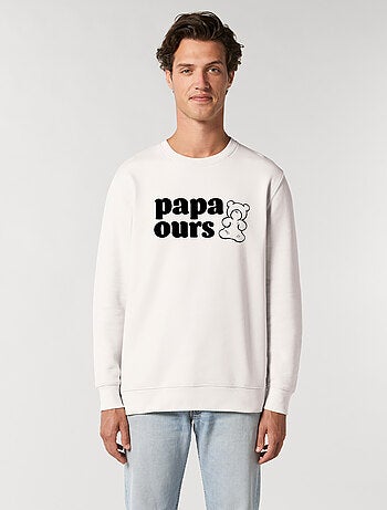 Sweat Homme - PAPA OURS 4 WAF