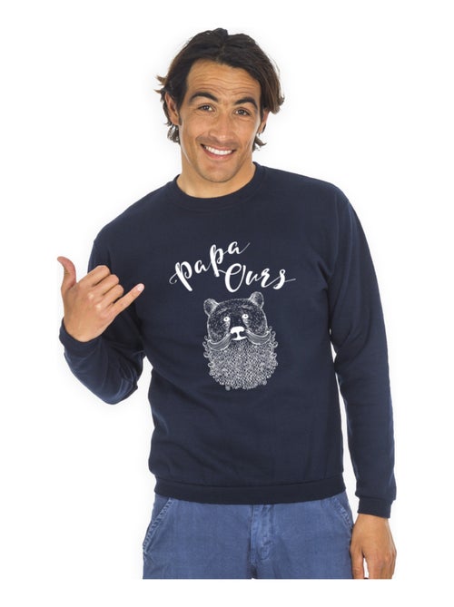 Sweat Homme - PAPA OURS - Kiabi Sweat Homme - PAPA OURS - Kiabi