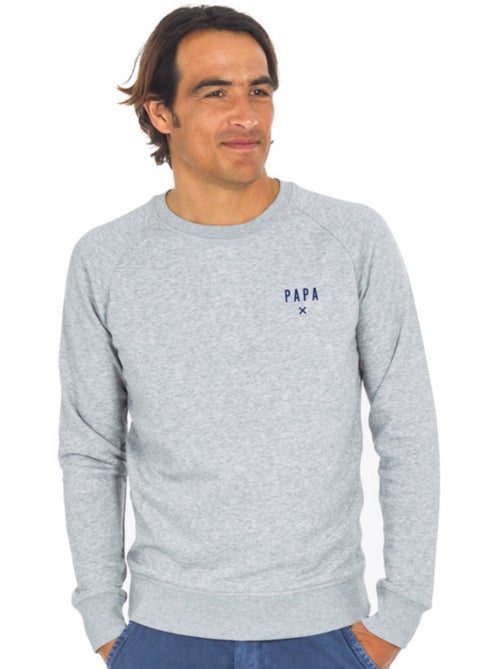 Sweat Homme - PAPA X CŒUR WAF - Kiabi Sweat Homme - PAPA X CŒUR WAF - Kiabi