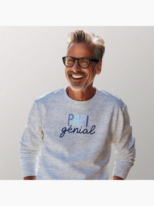 Sweat Homme - PAPI GENIAL - Kiabi