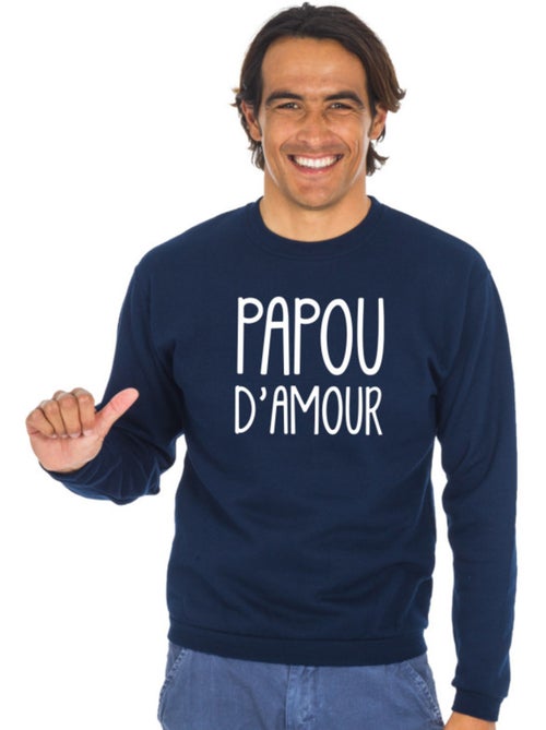Sweat Homme - PAPOU D'AMOUR - Kiabi Sweat Homme - PAPOU D'AMOUR - Kiabi