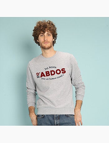 Sweat Homme - PAS BESOIN D'ABDOS