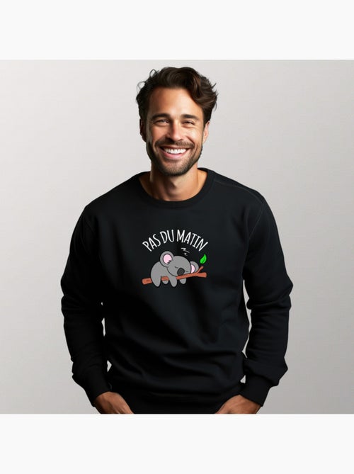 Sweat Homme - PAS DU MATIN - Kiabi Sweat Homme - PAS DU MATIN - Kiabi