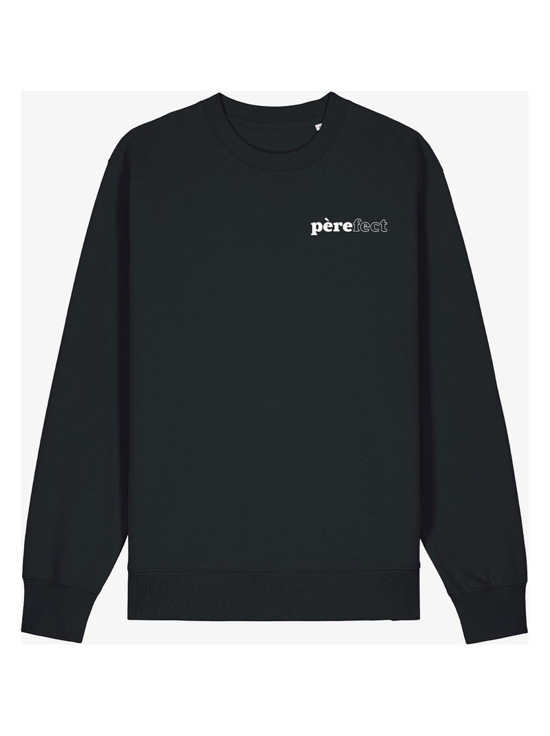 Sweat Homme - PERE FECT COEUR Noir - Kiabi