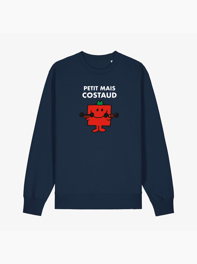 Sweat Homme - PETIT MAIS COSTAUD Bleu marine - Kiabi