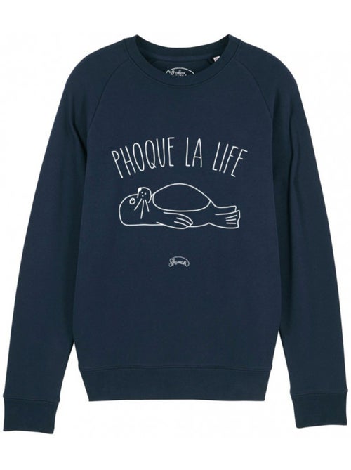 Sweat Homme - PHOQUE LA LIFE - Kiabi