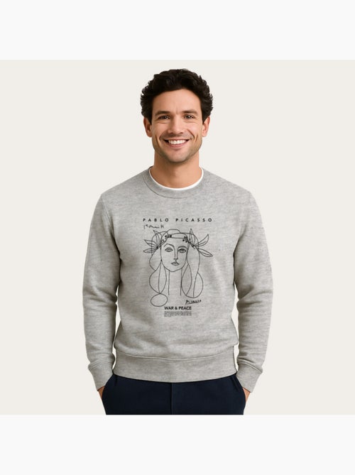 Sweat Homme - PICASSO WAR & PEACE - Kiabi Sweat Homme - PICASSO WAR & PEACE - Kiabi