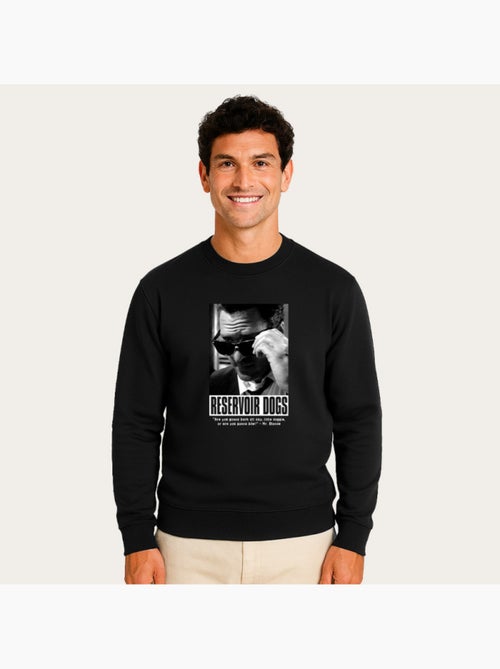 Sweat Homme - RESERVOIR DOGS MR BLONDE 'LITTLE DOGGIE' QUOTE - Kiabi Sweat Homme - RESERVOIR DOGS MR BLONDE 'LITTLE DOGGIE' QUOTE - Kiabi