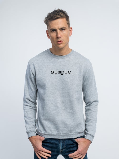 Sweat Homme - SIMPLE - Kiabi Sweat Homme - SIMPLE - Kiabi
