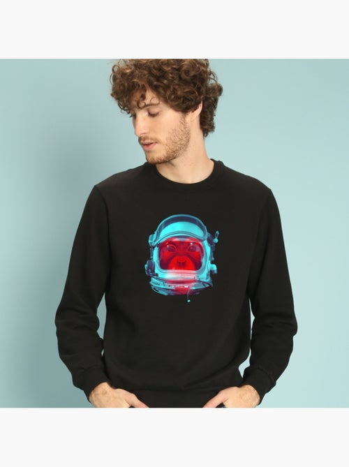 Sweat Homme - SPACE MONKEY - Kiabi Sweat Homme - SPACE MONKEY - Kiabi