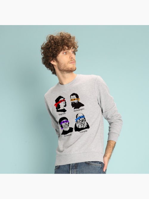 Sweat Homme - THE NINJAS - Kiabi Sweat Homme - THE NINJAS - Kiabi