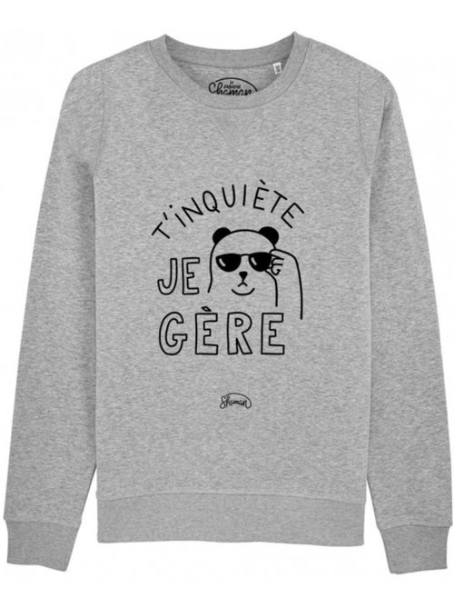 Sweat Homme - T'INQUIETE JE GERE - Kiabi Sweat Homme - T'INQUIETE JE GERE - Kiabi