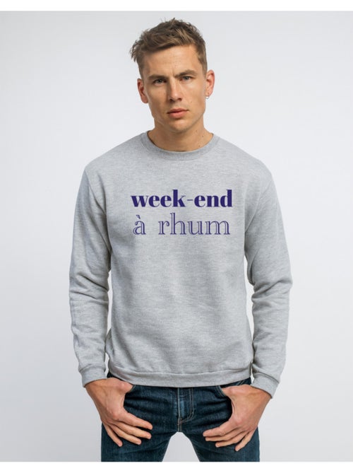 Sweat Homme - WEEK END A RHUM - Kiabi Sweat Homme - WEEK END A RHUM - Kiabi