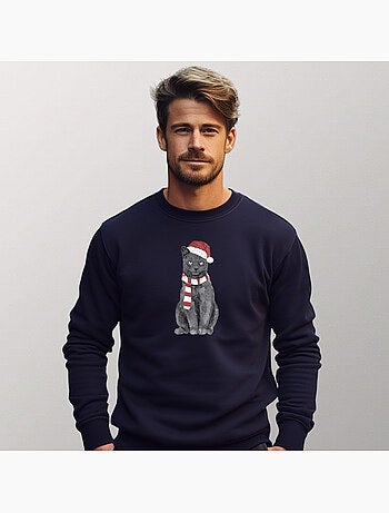 Sweat Homme - XMAS CAT